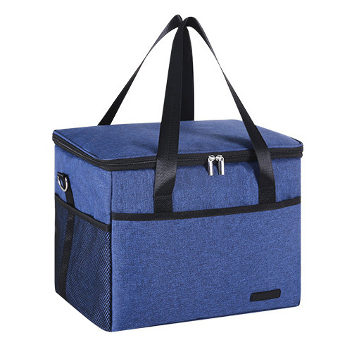 Bolsa de hielo de tela Oxford, bolsa de Picnic port&aacute;til para cerveza, bolsa grande y gruesa para mantenimiento de alimentos frescos, bolsa aislante de papel de aluminio, bolsa aislante para veh&iacute;culos
