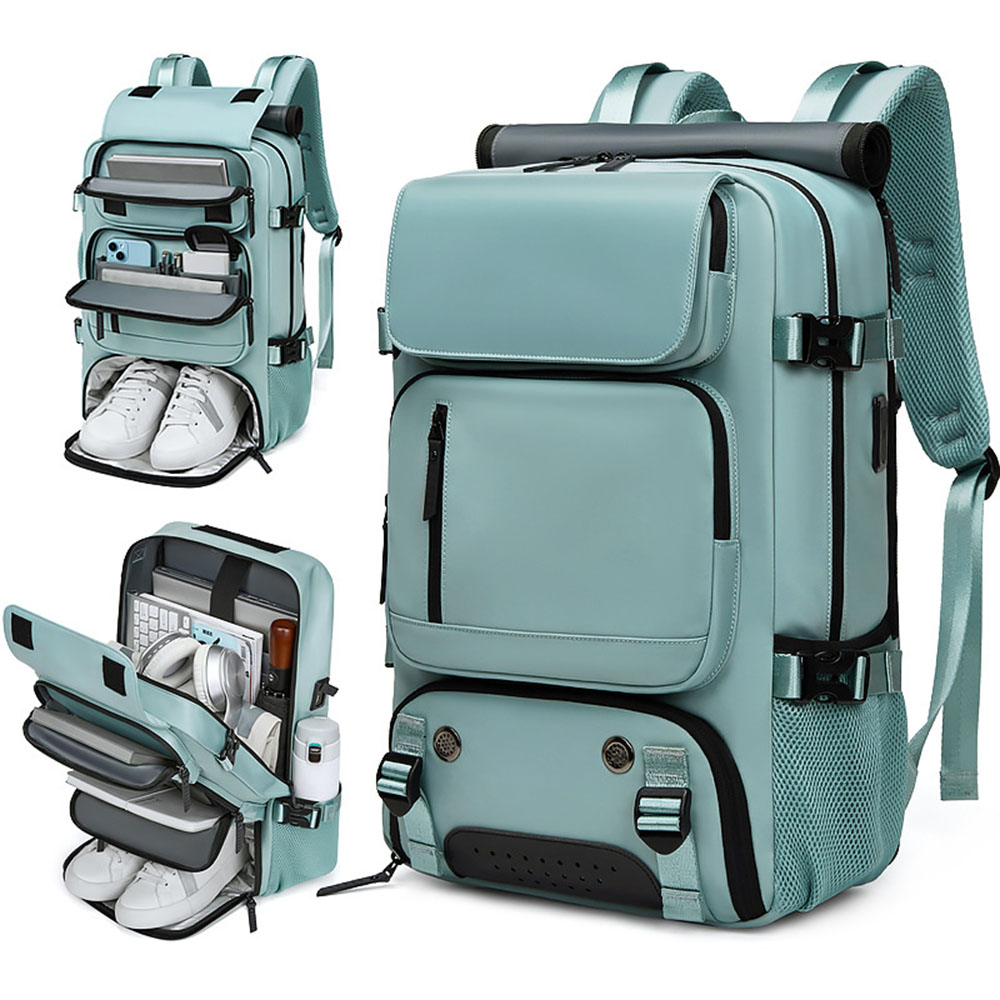 Mochila impermeable para ordenador port&aacute;til, bolsa de viaje al aire libre, Oxford, deporte, senderismo, escuela, moda