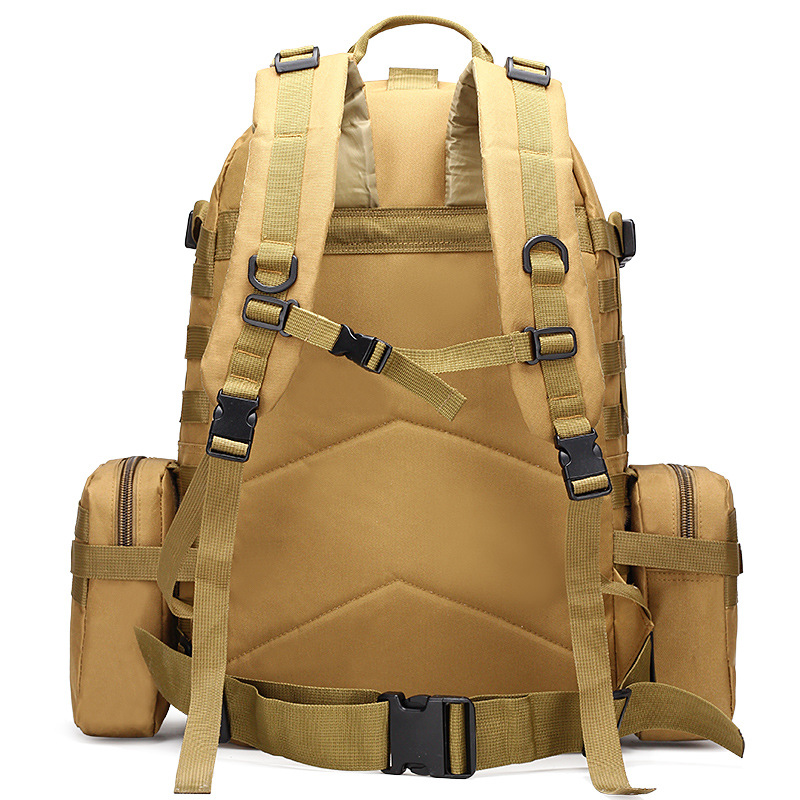 Bolsas personalizadas al por mayor con tem&aacute;tica militar, mochilas t&aacute;cticas, mochilas de escalada al aire libre de gran capacidad, juegos de campamento multifuncionales, mochilas combinadas
