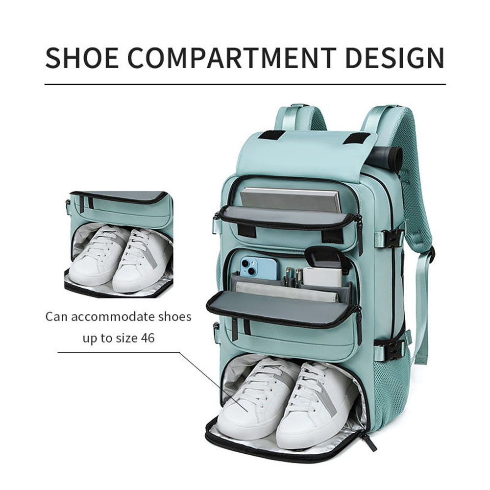 Mochila impermeable para ordenador port&aacute;til, bolsa de viaje al aire libre, Oxford, deporte, senderismo, escuela, moda