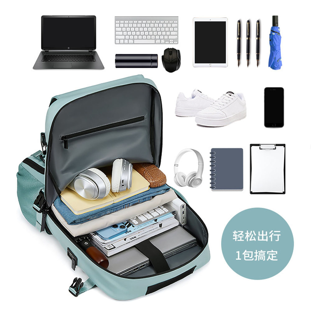 Mochila impermeable para ordenador port&aacute;til, bolsa de viaje al aire libre, Oxford, deporte, senderismo, escuela, moda