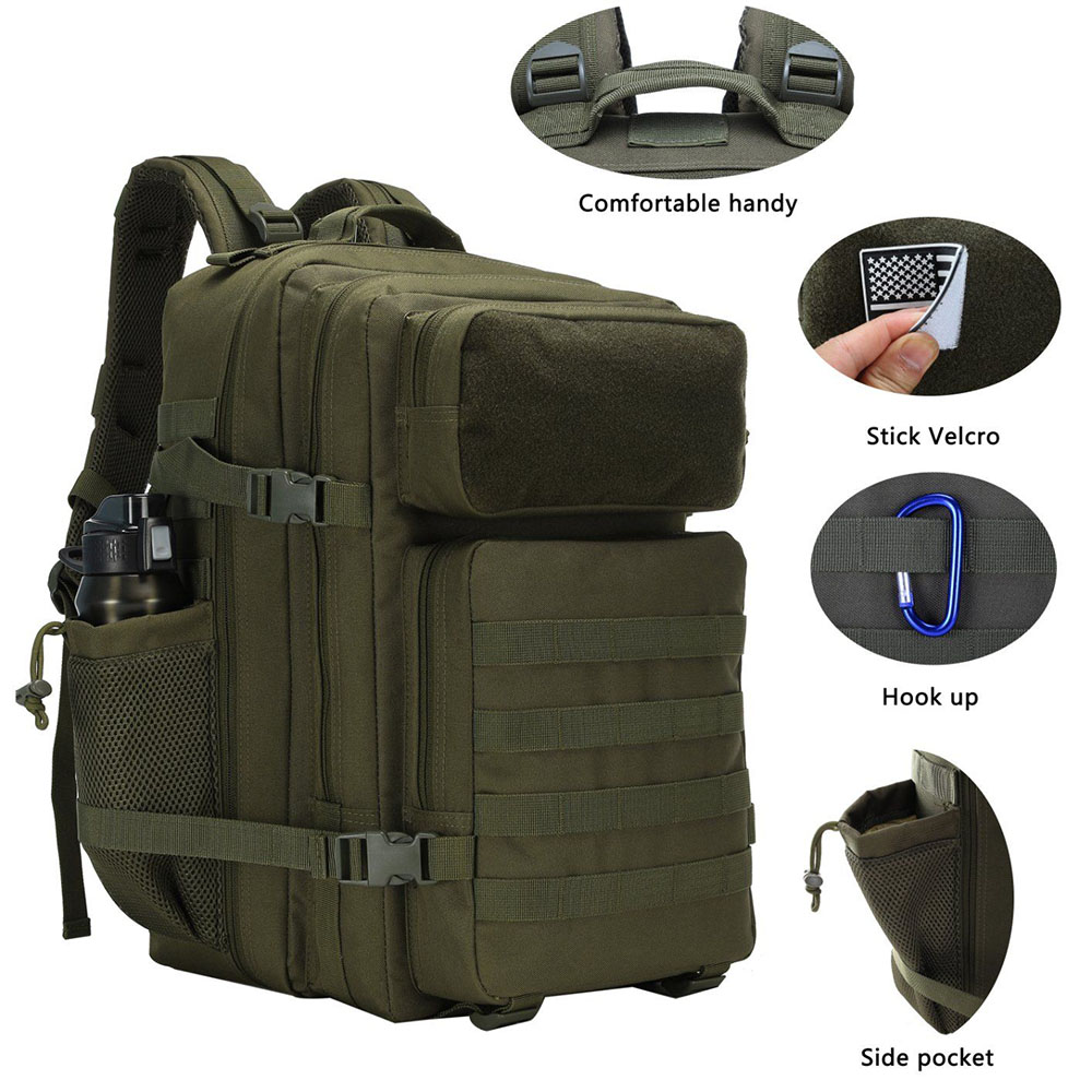 Mochila que camina t&aacute;ctica impermeable de Molle del alpinismo que acampa de la escalada del viaje al aire libre t&aacute;ctico de encargo