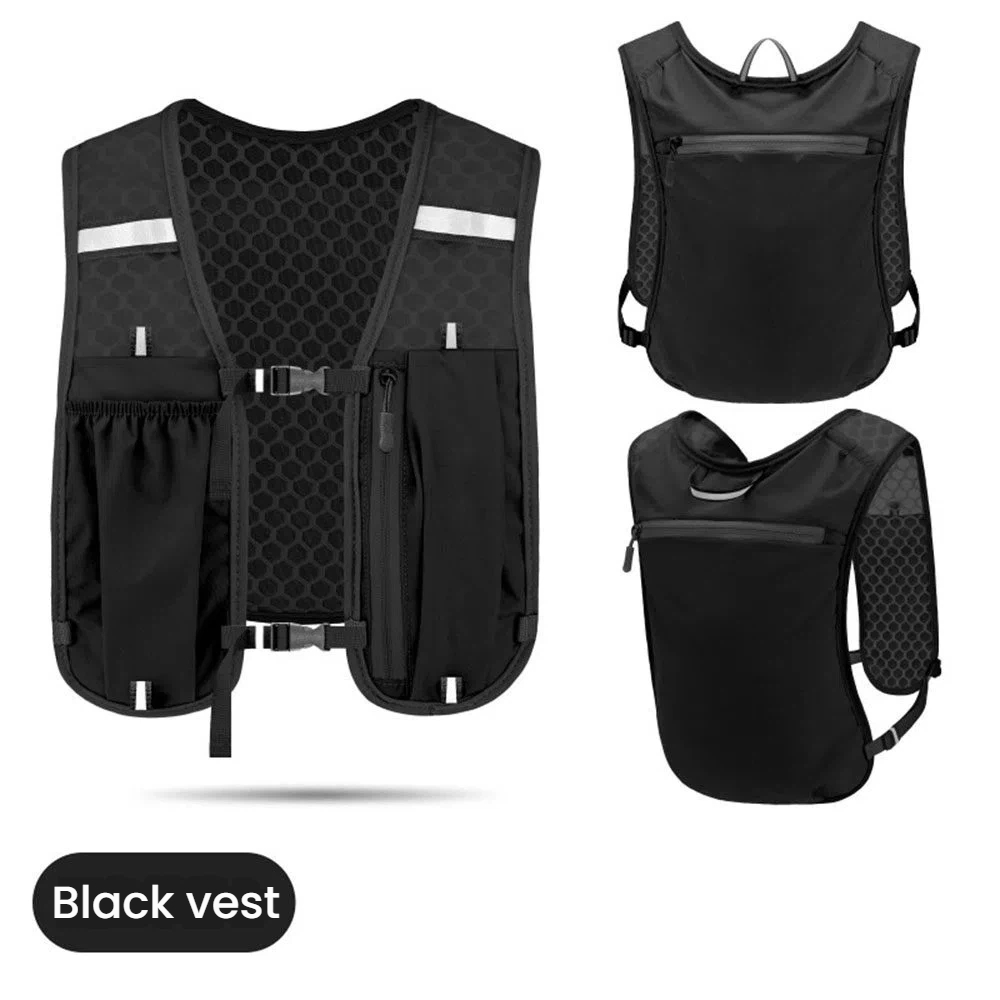 Bolsa para chaqueta de monta&ntilde;ismo al aire libre, bolsa para tel&eacute;fono para correr, bolsa para chaleco de senderismo y ciclismo