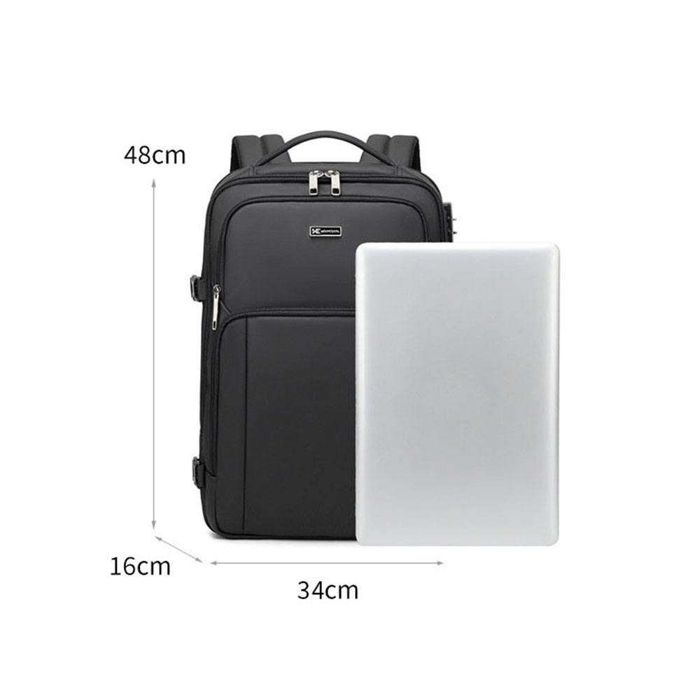 Bolso impermeable del paquete de la mochila del ordenador port&aacute;til del viajero del ocio del cuaderno del ordenador del viaje del viaje de negocios