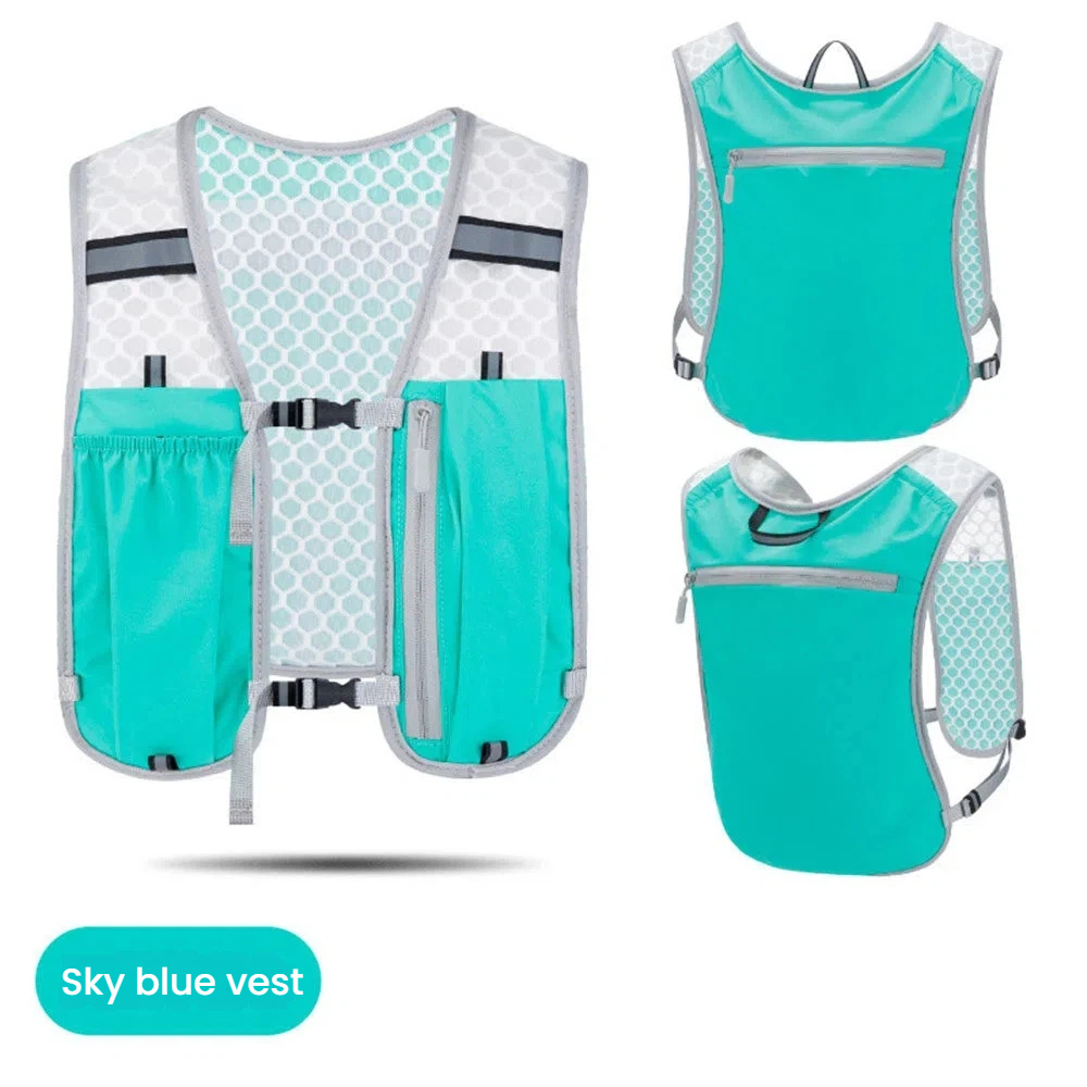 Bolsa para chaqueta de monta&ntilde;ismo al aire libre, bolsa para tel&eacute;fono para correr, bolsa para chaleco de senderismo y ciclismo
