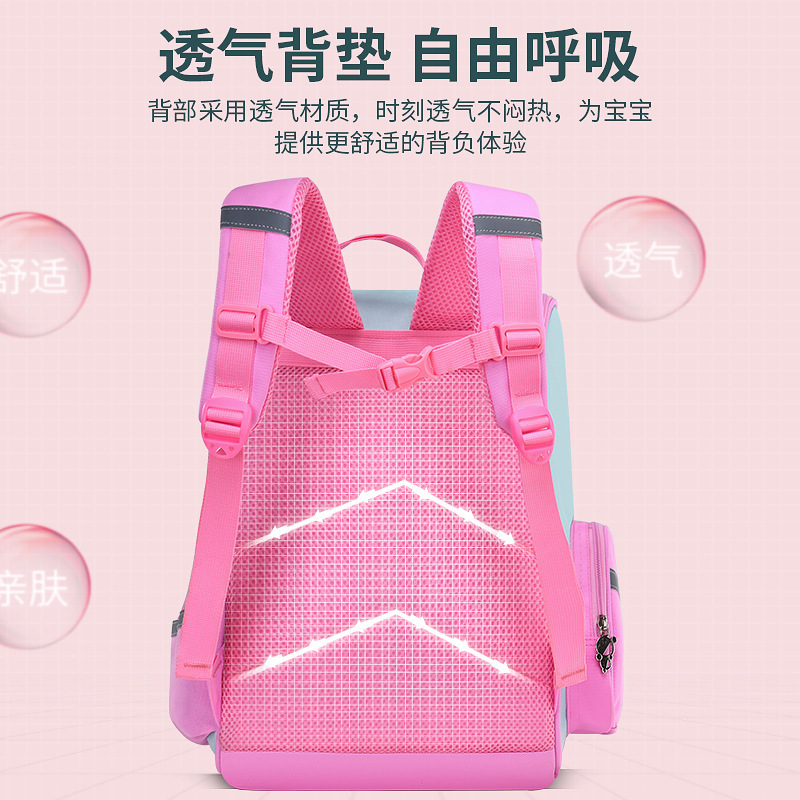Mochila De Unicornio: Linda Mochila De Dibujos Animados para Ni&ntilde;as De 1 A 6 A&ntilde;os, Adecuada para Estudiantes De Escuela Primaria (Grados 1-6)