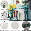 Mochila para deportes informales al aire libre, impermeable, de gran capacidad, para entrenamiento de tenis y b&aacute;dminton, paquete de raqueta Pickleball