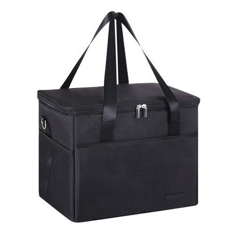 Bolsa de hielo de tela Oxford, bolsa de Picnic port&aacute;til para cerveza, bolsa grande y gruesa para mantenimiento de alimentos frescos, bolsa aislante de papel de aluminio, bolsa aislante para veh&iacute;culos
